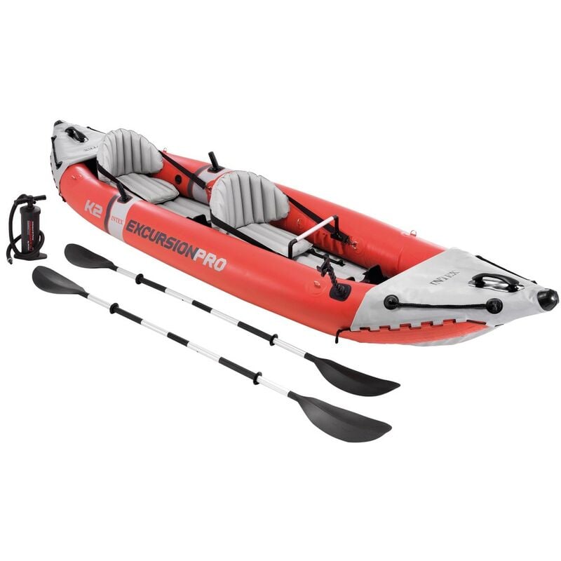 

Kayak hinchable INTEX K2 Excursion Pro 2 remos + hinchador