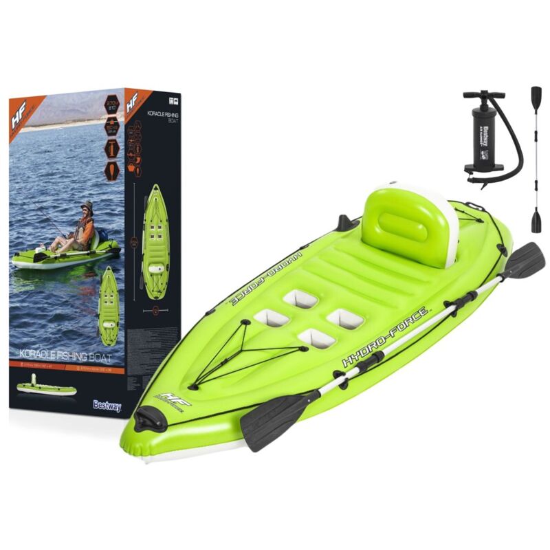 Bestway - Kayak de pêche gonflable 270 x 100 cm 65097