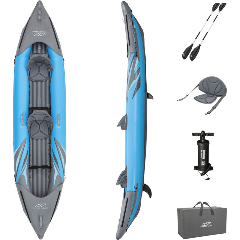 Surge Elite Kayak Inflable Para Dos Personas 3,82 M - 65144-1 - Bestway -