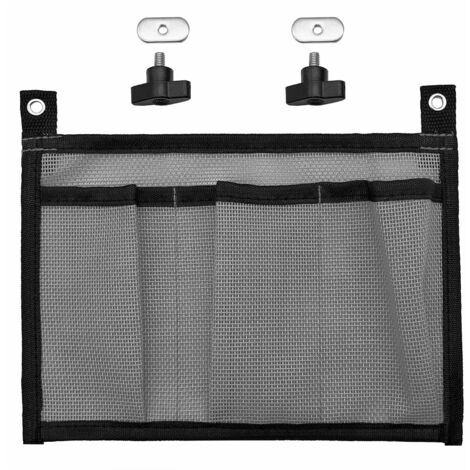 Kayak Mesh Storage Side Pouch Boat Fishing Holder Bag Canoe Mesh Bag