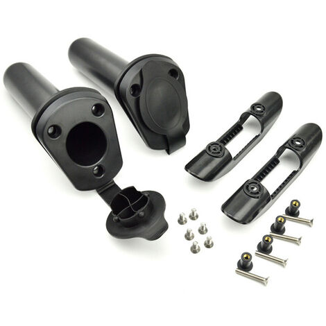Kayak prise oblique support de canne à pêche support de pêche support de pagaie ensemble d'équipement de clip pour la pêche en haute mer pêche à la traîne canne à pêche tournoi pêche avec vis