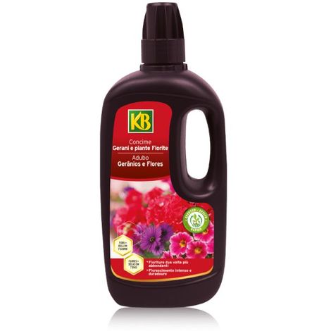 Kb Concime Liquido Gerani e Piante Fiorite Lt 1