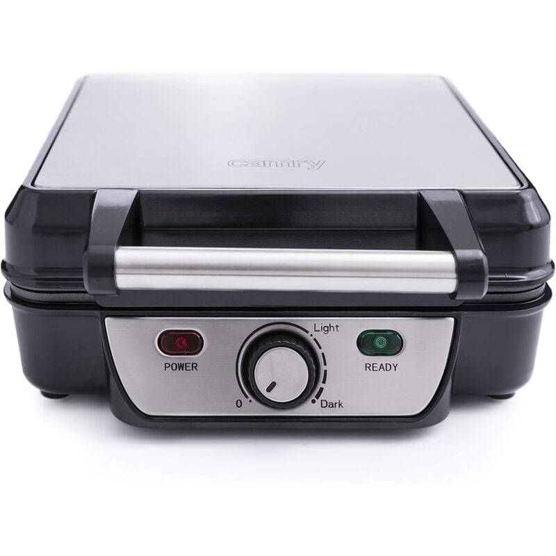 Machine à Gaufres Taille xxl 1500W Pour 4 Gaufres Antiadhésives Camry cr 3025