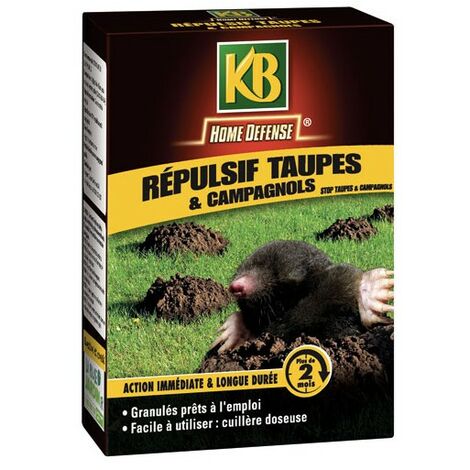 KB - Répulsif taupes et campagnols - granulés - 150 g