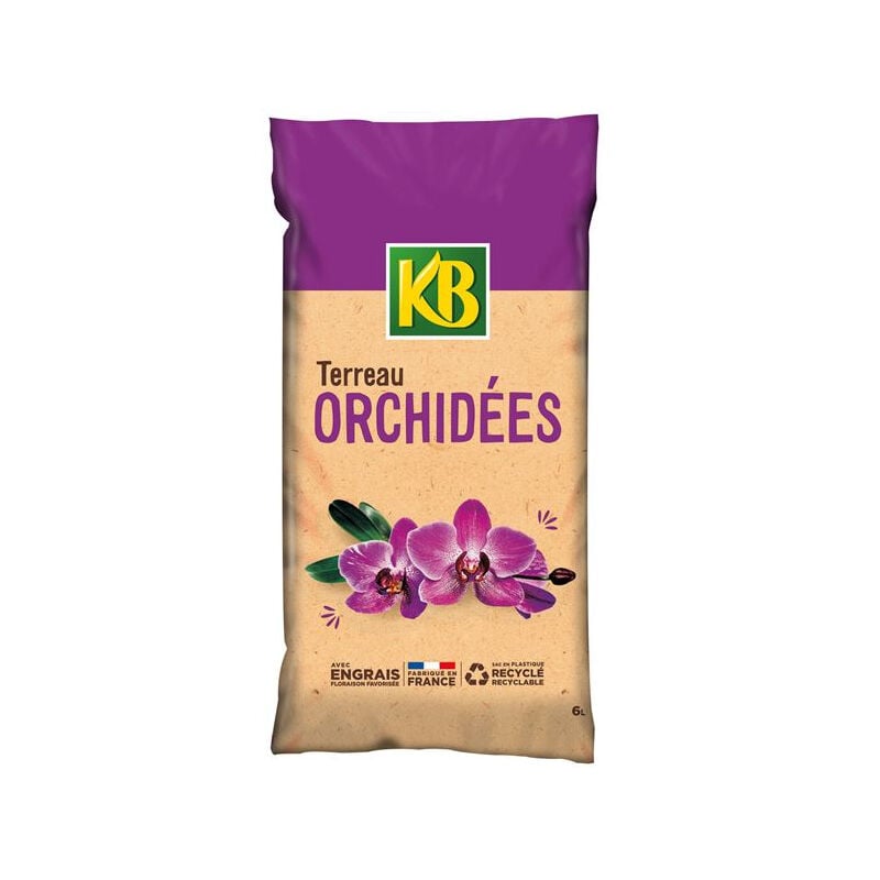 Terreau orchidées 6l /nc - KB