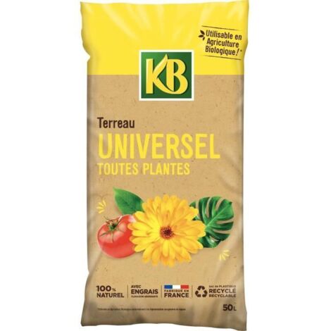 KB Terreau universel - Toutes plantes - 50 L