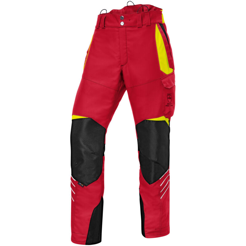 Kübler Schnittschutzhose FOREST PSA 3 rot/warngelb Form 2750 Größe 3XL-78