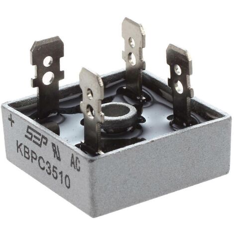 KBPC3510 35A 1000V Pont redresseur monophasé à diodes carrées pour circuit imprimé