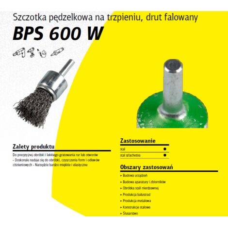 K.BRUSH BROSSE 25mm BPS600W FIL ONDULÉ