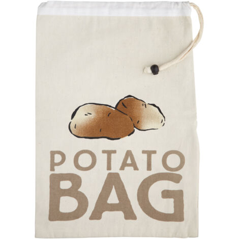 KC BLUE Stay Fresh Potato Bag Fresh Potato Bag , 1, Beige