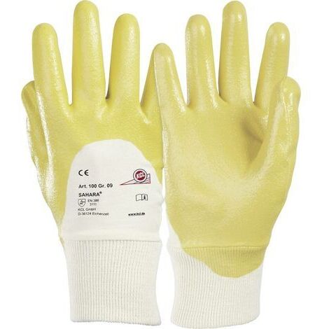 KCL 100-7 Sahara® Baumwolle Arbeitshandschuh Größe (Handschuhe): 7, S EN 388    1 Paar