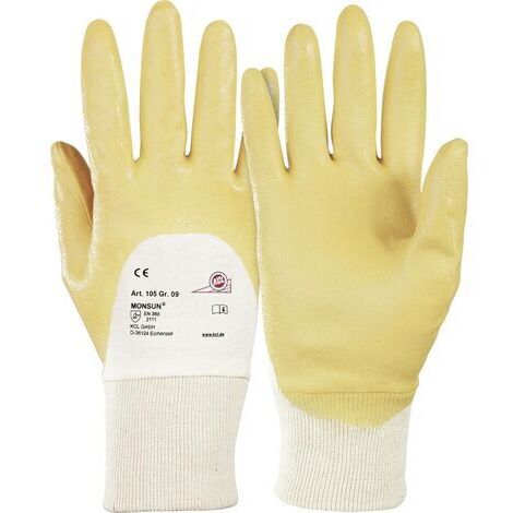 KCL 105-7 Monsun® Baumwolle Arbeitshandschuh Größe (Handschuhe): 7, S EN 388    1 Paar