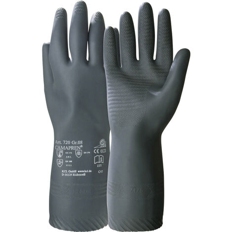 KCL 720-8 Camapren® Chloropren Chemiekalienhandschuh Größe (Handschuhe): 8, M EN 388, EN 511    1 Pa