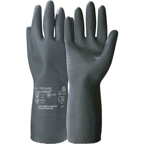 KCL 720-9 Camapren® Chloropren Chemiekalienhandschuh Größe (Handschuhe): 9, L EN 388, EN 511    1 Pa