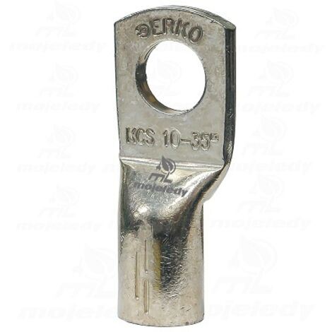 KCS CU Terminale ad occhiello tubolare 35mm M10 1 pz ERKO