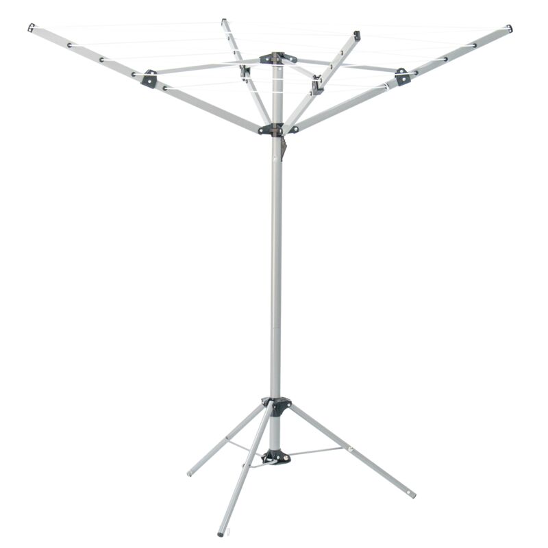 4 Arm Portable Rotary Airer Washing Line - KCT