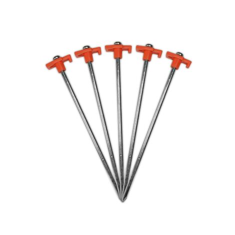 50 X Tent Pegs Galvanised Metal Steel