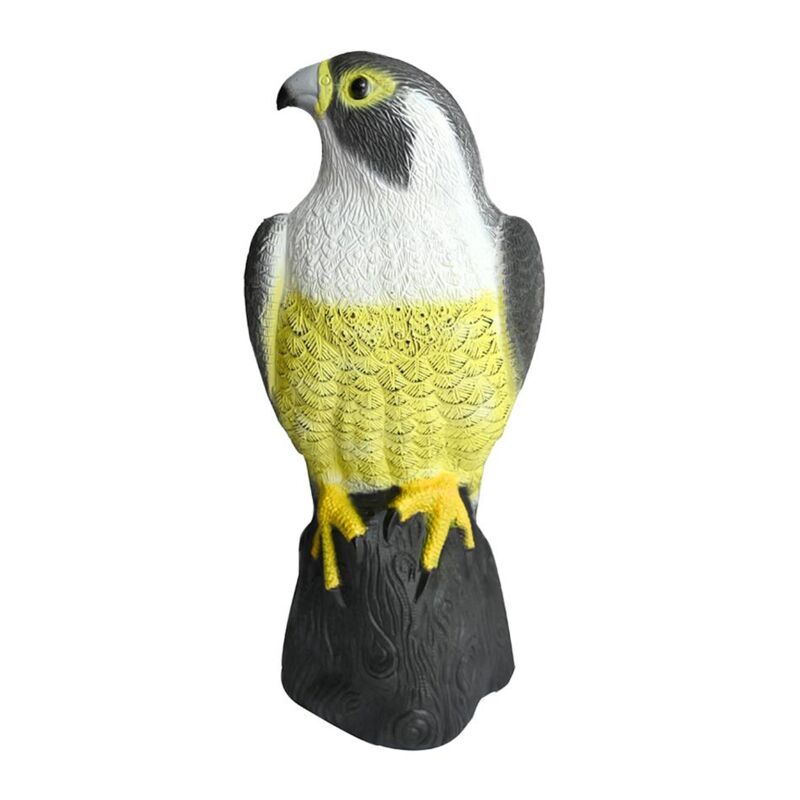 Image of Decoy Hawk Bird of Prey Scarer Outdoor Garden Deterrent Ornament - KCT