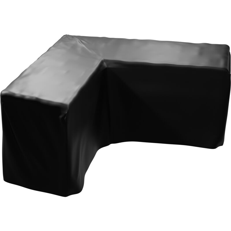KCT Outdoor Protective Weatherproof Cover for Garden Patio Furniture L Shape - Large