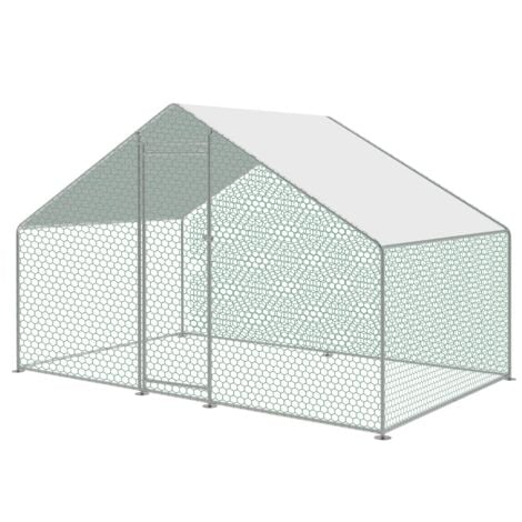KCT Large 2 x 3m Walk In Pet Run Chicken Coop Enclosure Dog Kennel Rabbit Cage Puppy Pen