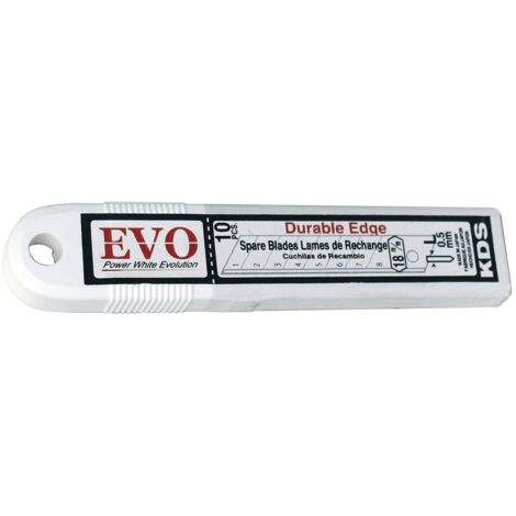 KDS Ersatzklingenbox Evolution mit 18 mm Abbrechklingen ( 10 Stück )