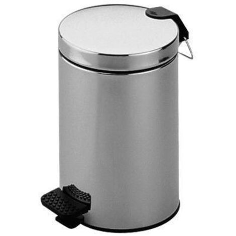 KE Abfalleimer 12 l 04999, silber-eloxiert,