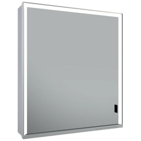 KE SPS R. Lumos 14301, l., mit Ablagef., Vorbau, silb-elox., 650x735x165mm
