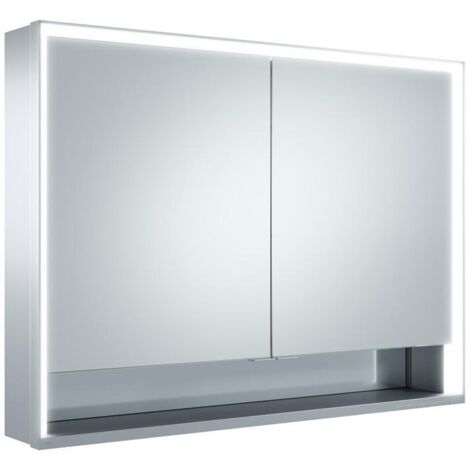 KE SPS R. Lumos 14308, mit Ablagef., Vorbau, silb-elox., 1050x735x165mm