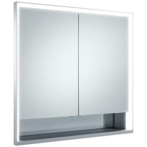 KE SPS R. Lumos 14317, mit Ablagef., Einbau, silb-elox., 700x735x165mm