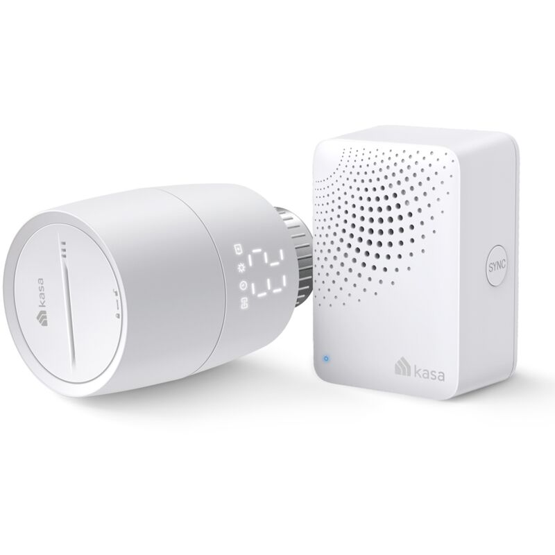 Kit de démarrage - Tête de vanne radiateur thermostatique connectée + Hub WiFi Kasa - KE100 KIT - TP-LINK