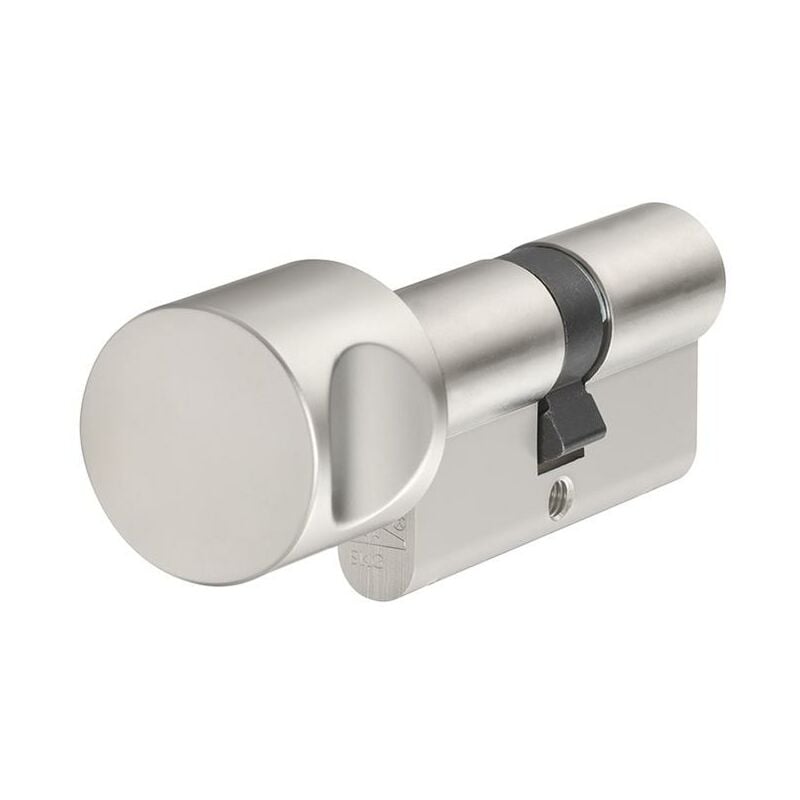 Mechanical 54909 KE60NP Euro Thumbturn Cylinder Nickel Pearl Z40mm / K50mm Visi ABUK60N4050C - Abus
