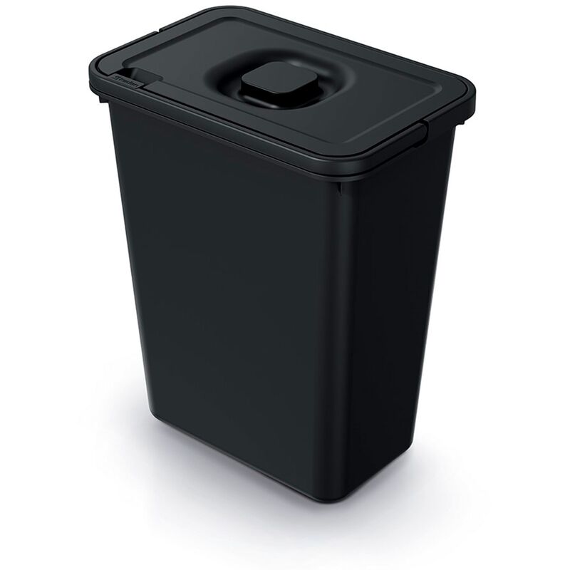 Keden - Seau pour système de recyclage 10L Systema 26x17x32 cm - Noir