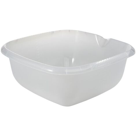 keeeper Bacinella Universale con Beccuccio, Con Angoli, 13 L, 38 x 38 cm, Björk, Trasparente