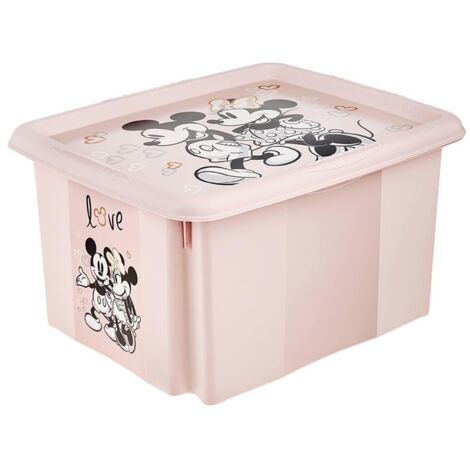 keeeper Caja de almacenamiento 42,5 x 35,5 x 22,5, rosa nórdico