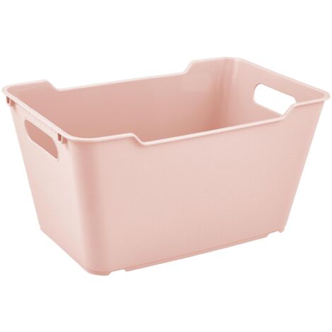 keeeper Contenitore con Superficie Strutturata in Rilievo, 6 L, Lotta, Nordic Pink (Rosa)