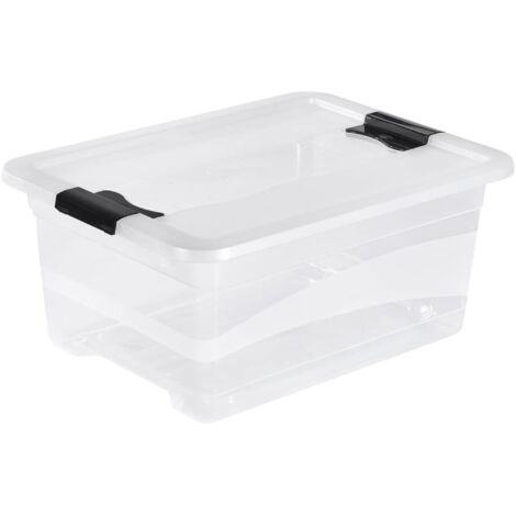 KEEEPER Crystalbox 12L - Transparente, para almacenamiento