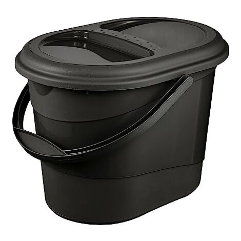 KEEEPER POUBELLE 37 X 29,5 X 27,5 CM, ECO GRAPHITE KEE1021
