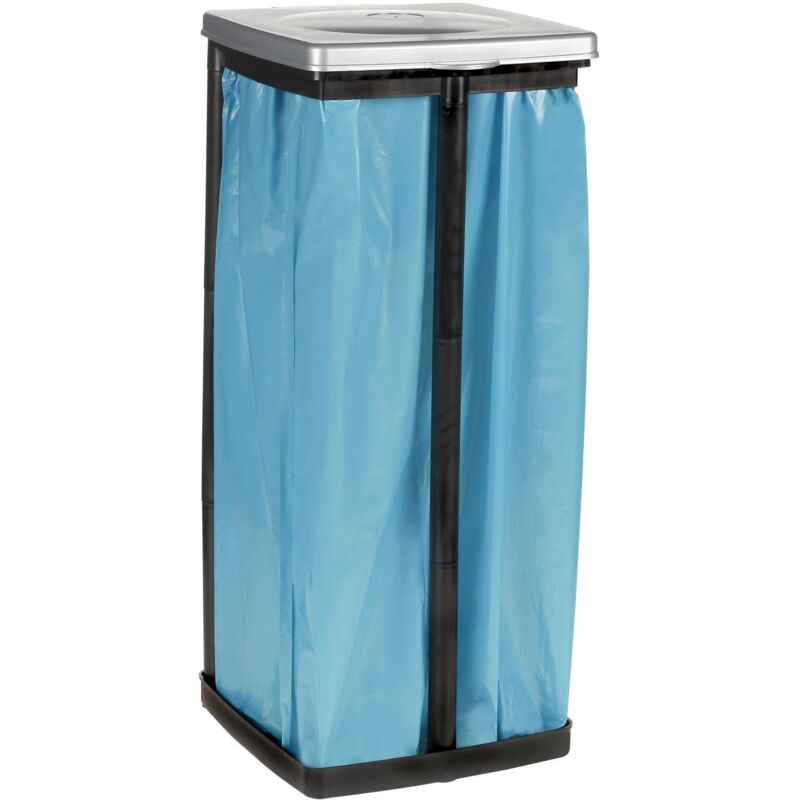 Keeeper - Müllsackständer Eco-Star bis 120 l 28,5x33x87cm silber anthrazit