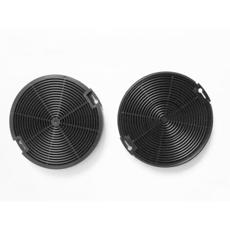 Keenberk Aktiv-Kohlefilter-Set (2 Stk.) 15cm rund - Ersatz-Filter für Bauknecht DKM 1363 IN