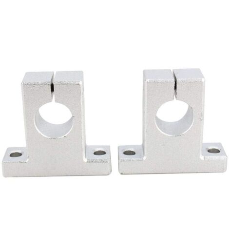 Keenso 2 pezzi SK16 16 mm guida lineare supporto staffa asse ottico verticale per tavolo XYZ CNC
