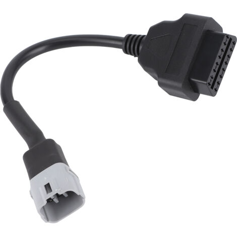 Keenso 6-Pin OBD2 Diagnosekabel für Motorräder, Diagnoseadapter-Kabelbaum als Ersatz für GSX-R 1000/1000R/125.