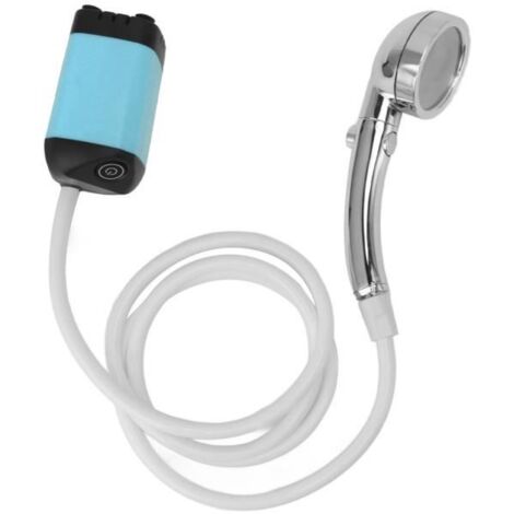 keenso Douche Portable Camping 3 Modes Réglables, Pompe à Douche Rechargeable avec Batterie 4800mAh