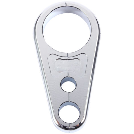 Keenso Kupplungszugklemme, 1" Kupplungszug- oder Bremsleitungsklemme, 25 mm Lenkerbefestigung, Aluminium