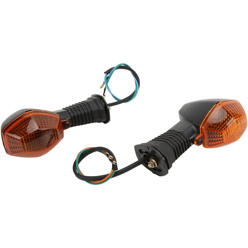 Image of Keenso Motorrad-Blinker, Motorrad-Blinkerlampe für DL 1000 VSTROM 2006-2012 (dunkel).