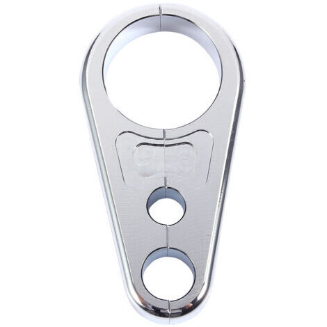 Keenso Pince de Serrage de Câble d'embrayage, 1 "de Câble d'embrayage ou de Conduite de Frein à Fixation au Guidon de 25 mm en Aluminium
