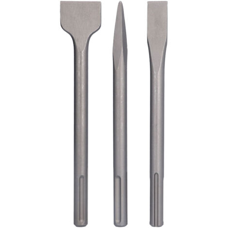 Keenso Scale Flat Point-Meißelset, Hochleistungs-Hammerbohrer zum Verdichten von Betonfliesen, arbeitssparende Bedienung (2).