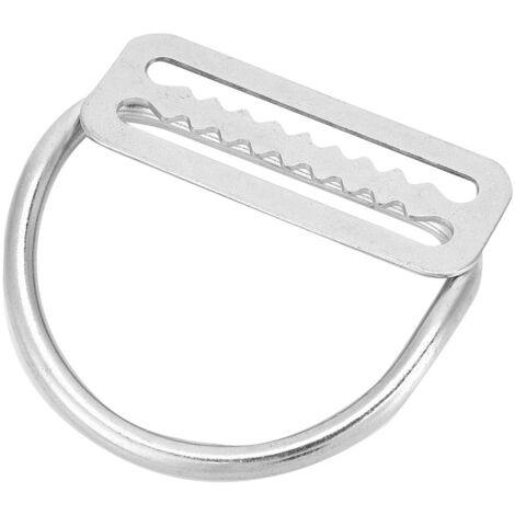 KEEP DIVING Sangle de Ceinture en Acier Inoxydable avec Boucle Coulissante pour Équipement de Plongée