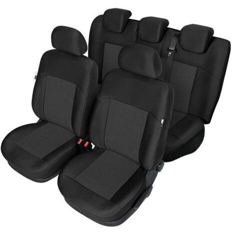 Пълен Комплект Тапицерия Kegel за предни+задни седалки на Kia Sportage IV 2015-2020 Черна Текстил