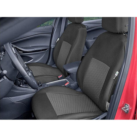 Пълен Комплект Тапицерия Kegel за предни+задни седалки на Skoda Yeti 2013-2017 Черна Текстил