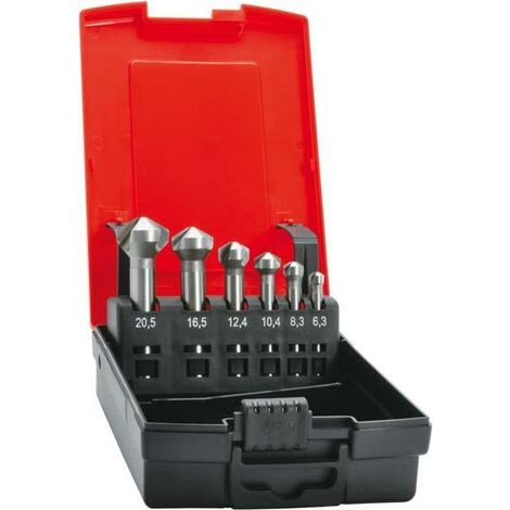 Kegelsenker-Set HSS 120Grad 6,3-25,0mm FORMAT